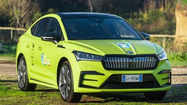 Чешката Skoda Enyaq Coup&eacute; RS измина 368 км от производствените 505 км, което минус 23% при батерия с капацитет 77 кВт/ч. Консумацията е 19,9 кВт/ч на 100 км.